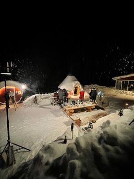 Grill- und Back-Event im Winterlicht des Nordens