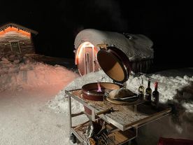 Grill- und Back-Event im Winterlicht des Nordens