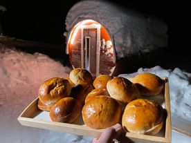 Grill- und Back-Event im Winterlicht des Nordens