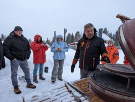 Back- und Grillkurs in Schweden Lappland